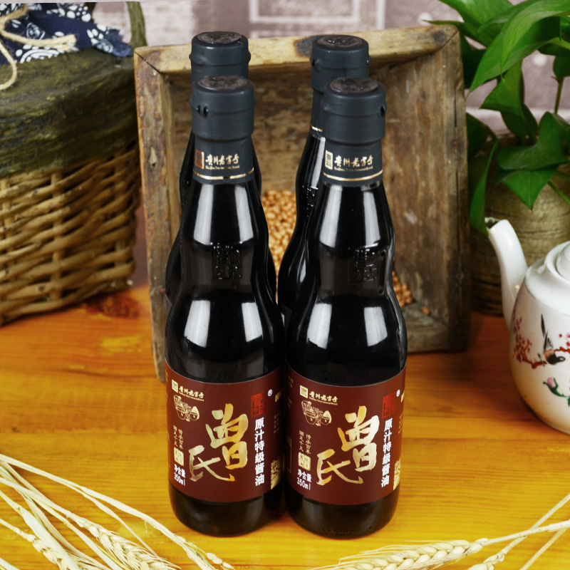 原汁特级酱油 4×350ml 礼盒装
